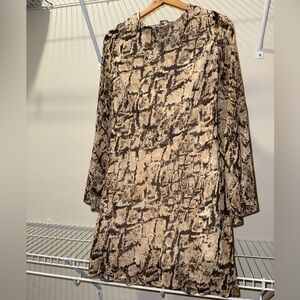 Macy’s Snake Print Dress